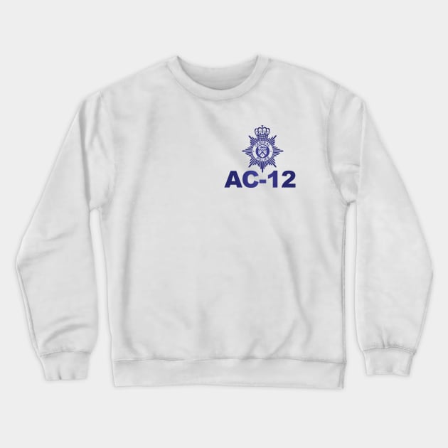 AC-12 Anti Corruption Unit Team Member Crewneck Sweatshirt by NerdShizzle